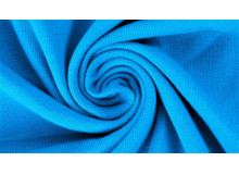 Bio Jersey Lillestoff - Uni aqua blau